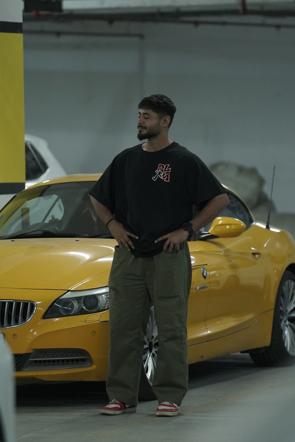 Play Oversized Gym T‑Shirt – Breathable Lift-Ready Tee for Calisthenics, Parkour & Heavy Lifts.