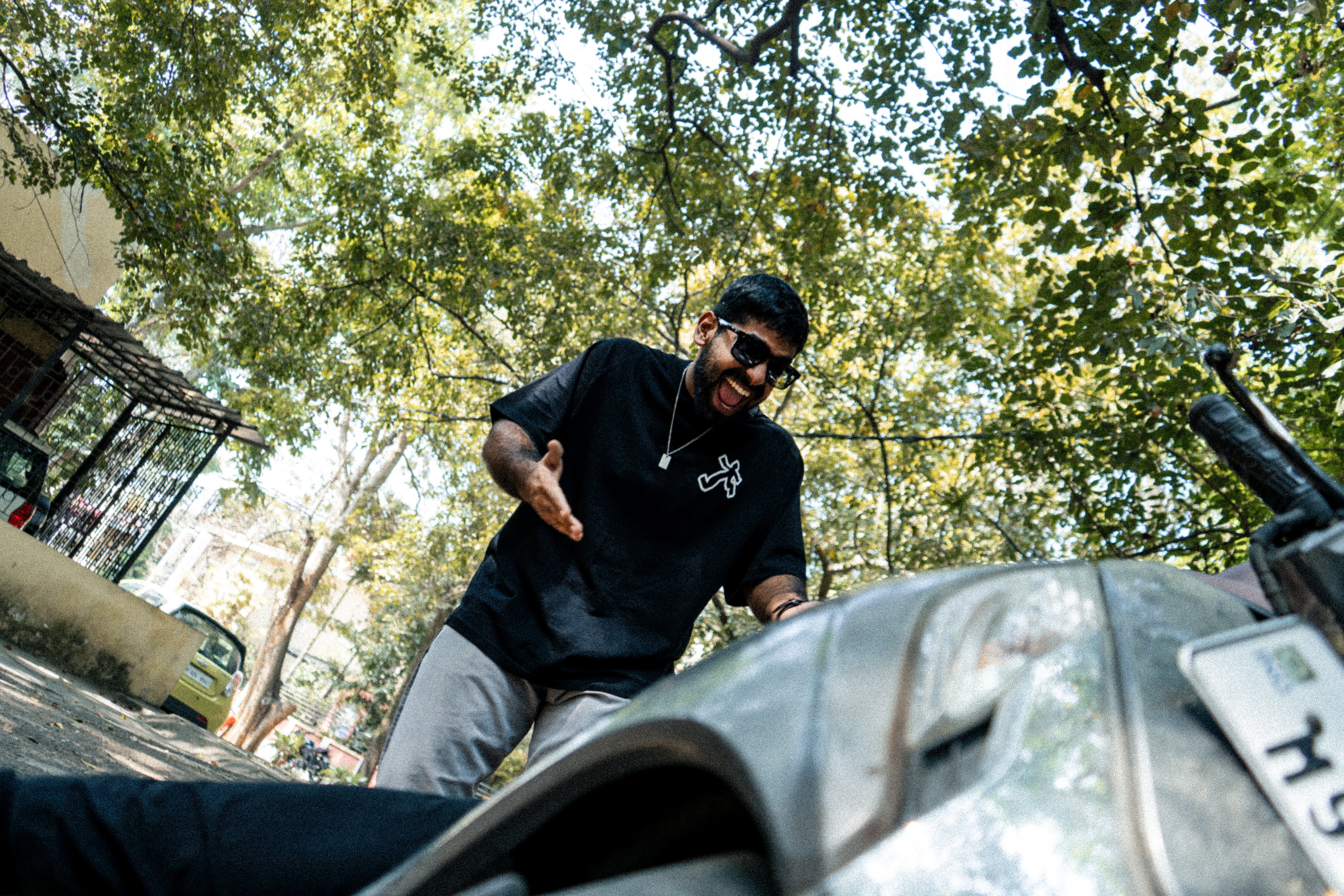 Seedha Maut Statement Graphic Oversized T-Shirt